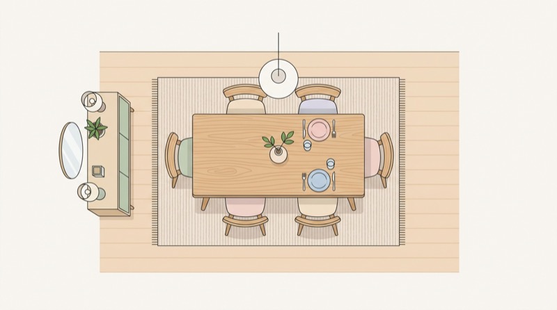 Esszimmer Teppiche